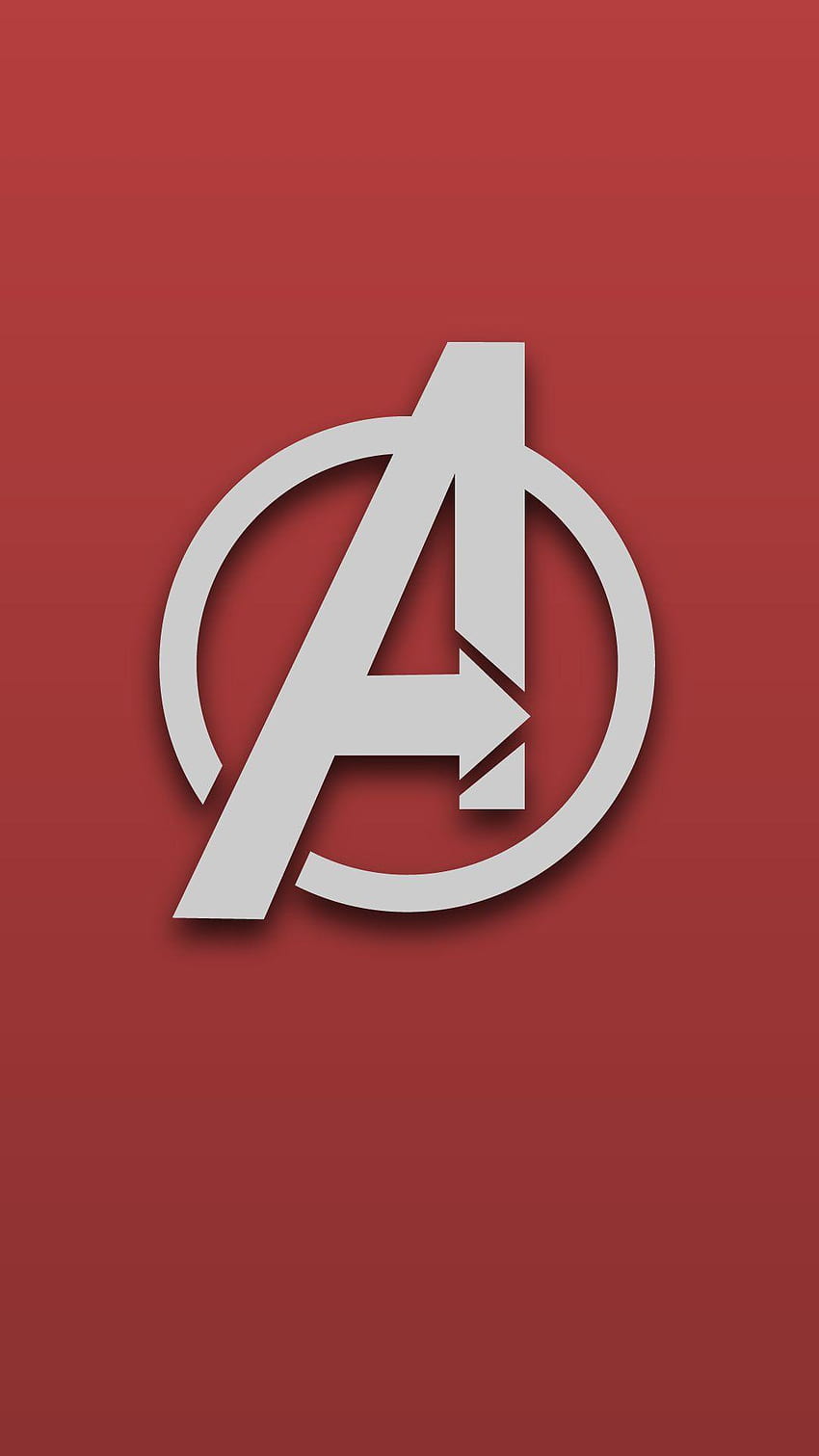 Avengers Logo Mobile, logo pembalas wallpaper ponsel HD