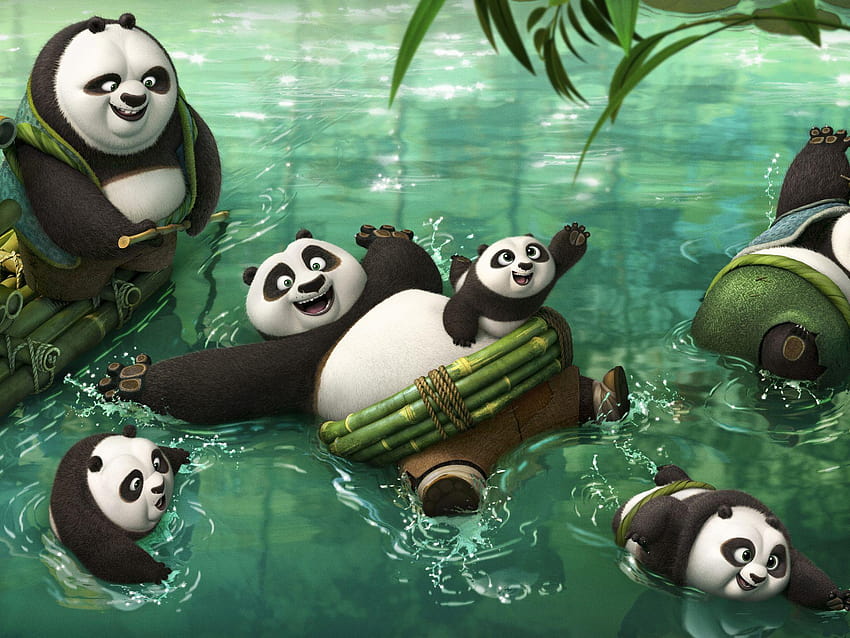 Kung Fu Panda 3 First Look: Po Encounters a Panda Village, i am panda HD wallpaper