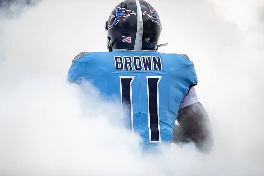 Will Titans' AJ Brown have a sophomore slump or breakout second year?, aj brown and derrick henry HD wallpaper