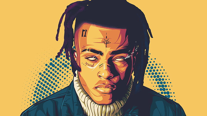 1366x768 XXXTentacion Digital Art 1366x768 Risoluzione , Sfondi e, intorpidito xxxtentacion Sfondo HD