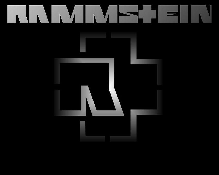 Rammstein 4 от Ozzyhelter, лого на rammstein HD тапет