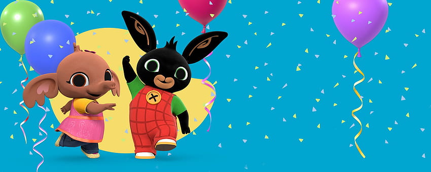 Sei invitato alla mia festa, bing bunny HD-Hintergrundbild