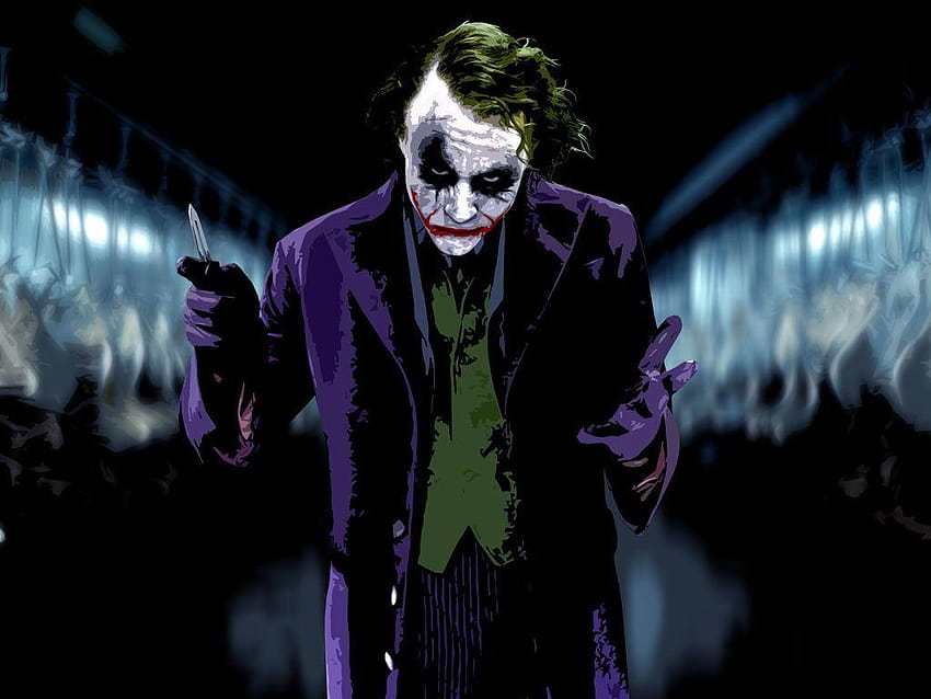 Heath Ledger/The Joker, heath ledger joker 1024x768 HD wallpaper | Pxfuel
