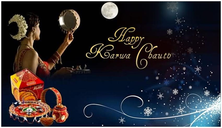 May the festival of Karwa Chauth bring hope, smiles and good luck in your  life. We wish you have a blessed day and a blessed life. Happy Karwa Chauth!...  | By Bikanervala