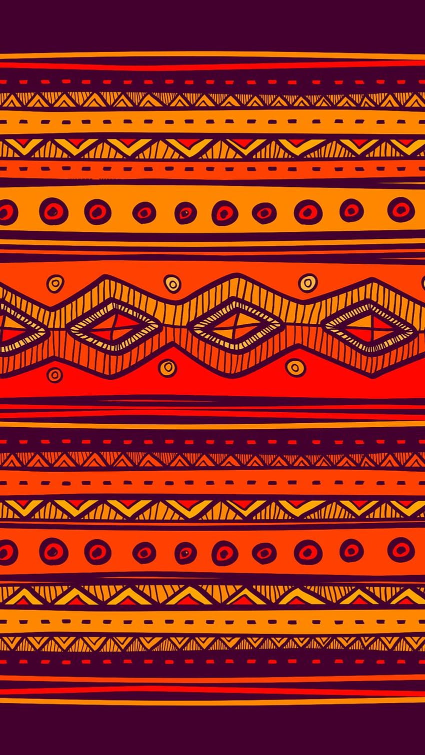 アフリカのパターン、 HD電話の壁紙