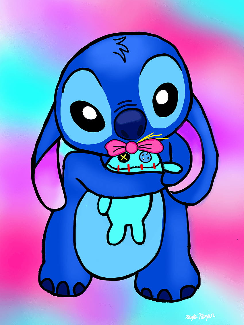 Pin by Suzy Q on World of Disney  Scrump lilo and stitch Stitch pictures  Doll drawing