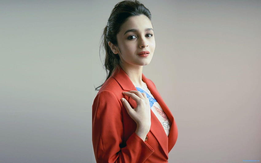Алиа Бхат Нова боливудска актриса, боливудска актриса 1366x768 HD тапет