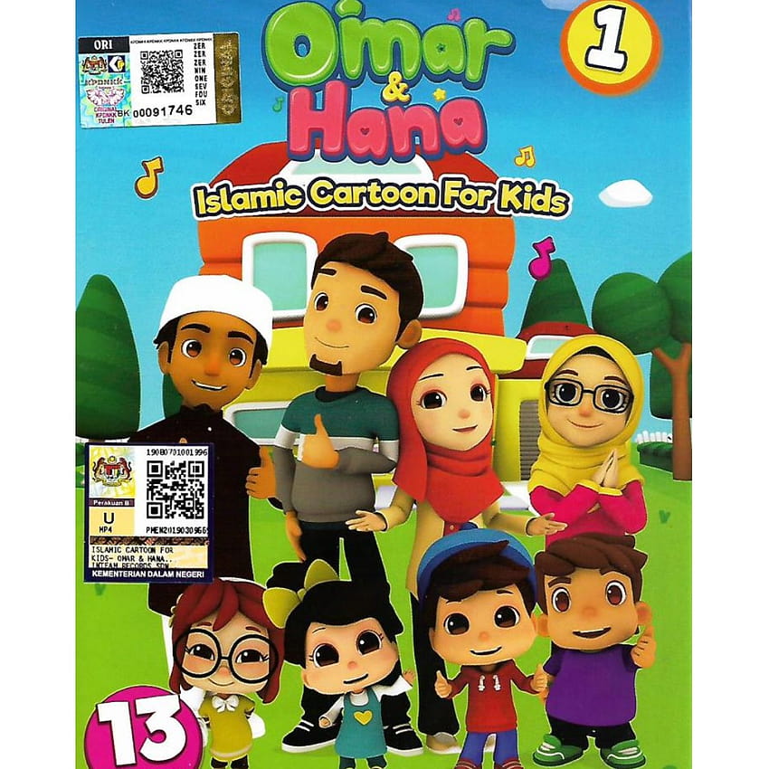 Omar Dan Hana 13 Lagu Kanak Kanak Islam Vol.1 DVD English Version Islamic Songs For Kids, Music & Media, CD's, DVD's, & Other Media on Carousell HD phone wallpaper