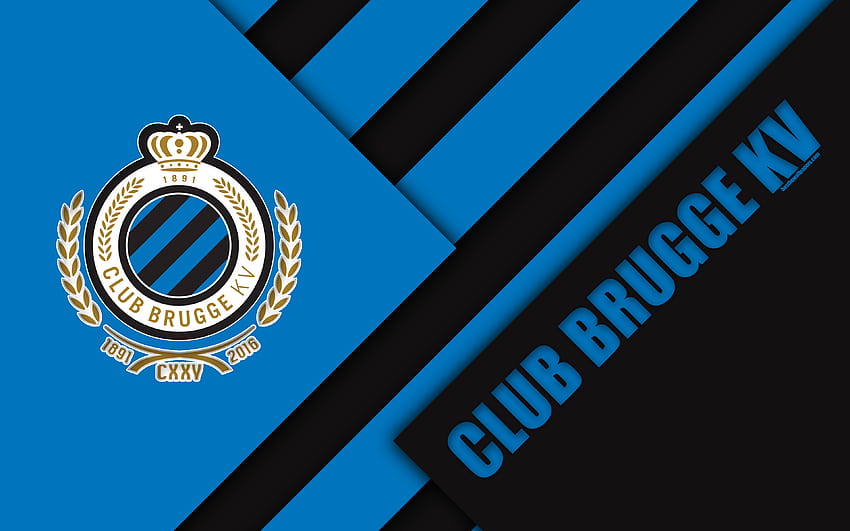 Club Brugge KV, 벨기에 축구 클럽, 검정 HD 월페이퍼