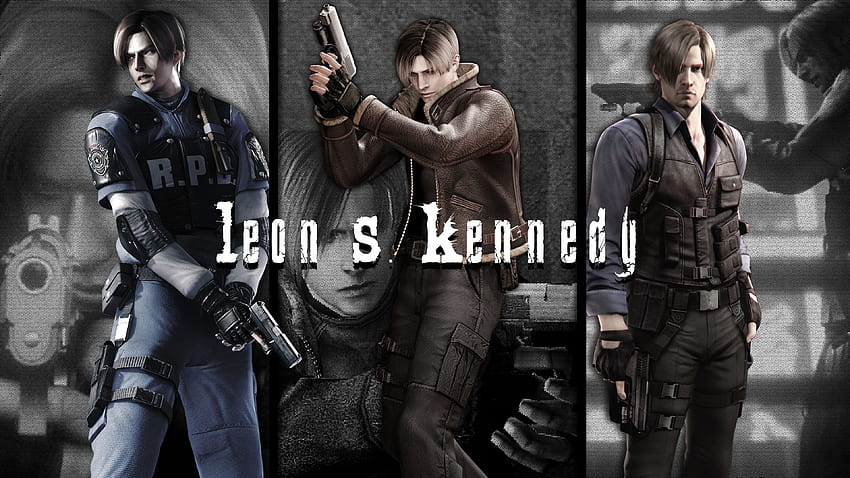 𝐋𝐞𝐨𝐧 𝐒. 𝐊𝐞𝐧𝐧𝐞𝐝𝐲 𝐖𝐚𝐥𝐥𝐩𝐚𝐩𝐞𝐫 | Resident evil, Leon scott  kennedy, Resident evil franchise