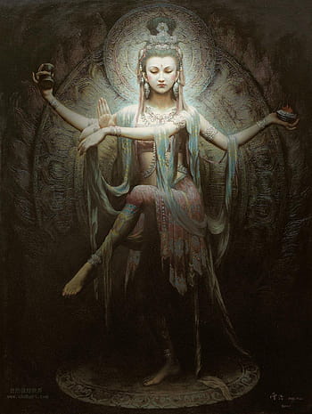 Guanyin Bodhisattva Poster by Dean Harte - Pixels