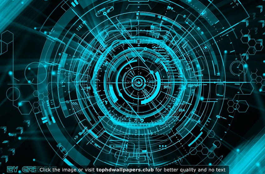 Intelligence artificielle postée par John Simpson, ordinateur quantique Fond d'écran HD