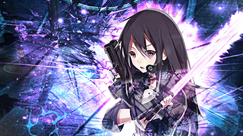 kirito gun gale online phantom bullet arc sword art, sword art online season 2 anime HD wallpaper