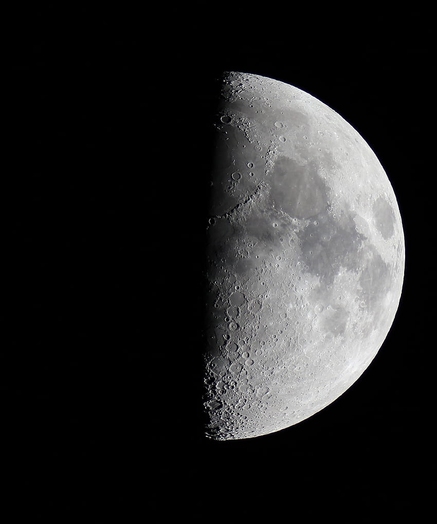 Jak fazy księżyca wpływają na osobowość, woskujący półksiężyc Tapeta na telefon HD