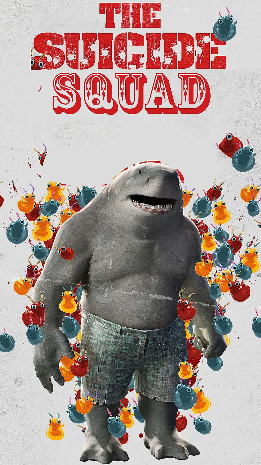 iPhone King Shark, king shark suicide squad HD phone wallpaper
