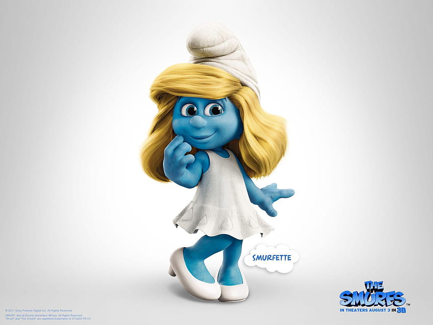 Smurf Cartoon HD wallpaper
