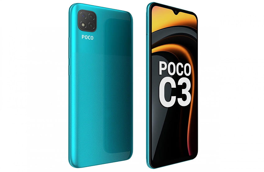 Xiaomi Poco C3 Lime Green 3D Model HD wallpaper | Pxfuel