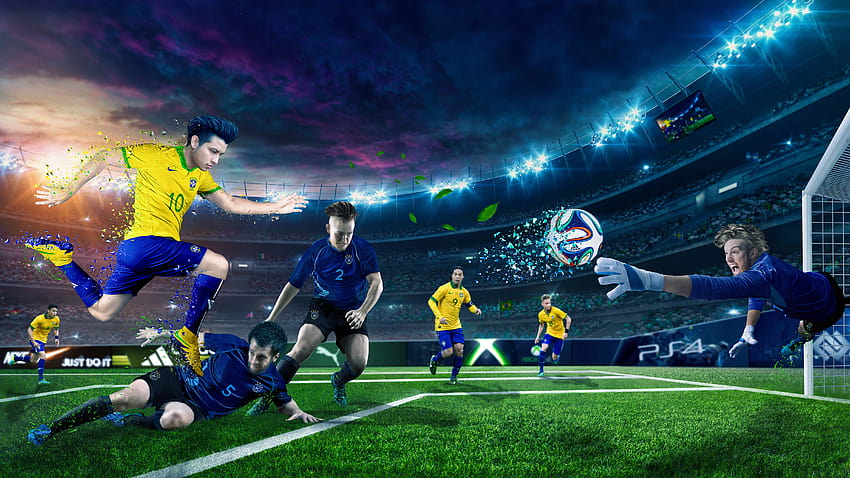 soccer field , backgrounds, football court HD wallpaper
