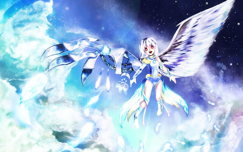 Clip Art Demonio O Angel Render - Half Angel Half Devil Anime, HD Png  Download , Transparent Png Image - PNGitem