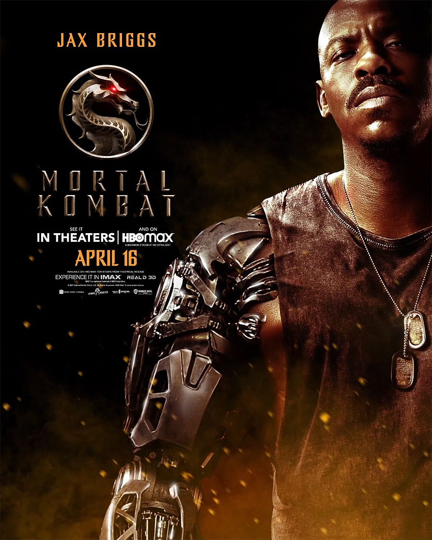 Mortal Kombat: HBO Max 영화 공개 킬러 캐릭터 포스터, 포스터 Mortal Kombat 2021 HD 전화 배경 화면