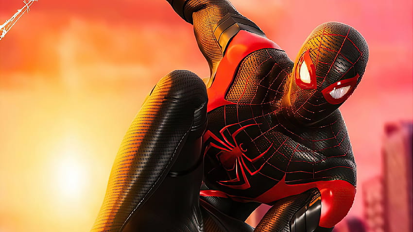 Spiderman Black Red Suit, red superhero suit HD wallpaper | Pxfuel