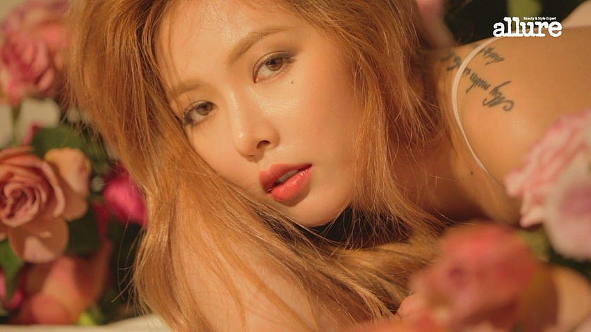 Hyuna Without Makeup 2018, hyuna and edawn HD wallpaper