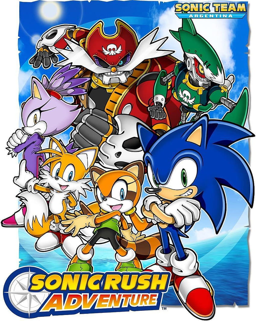 Hoy es el aniversario de la secuela de Sonic Rush, Sonic Rush Adventure. Esta secuela volvió a estar desarrollada por… HD phone wallpaper