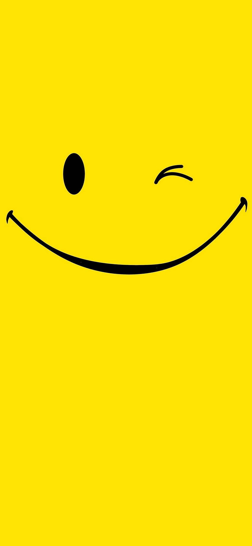 Happy Smile รอยยิ้มสีเหลือง วอลล์เปเปอร์โทรศัพท์ HD