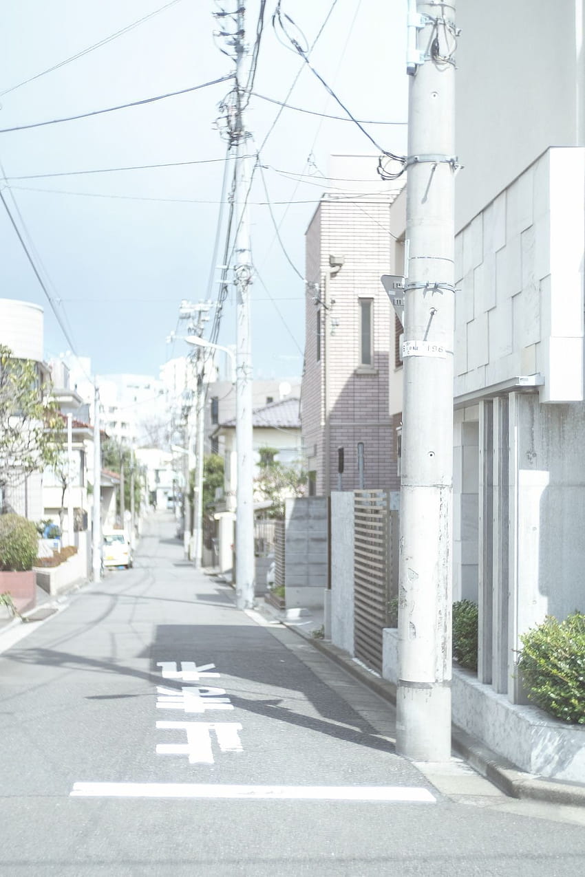 日宅（画像あり）, white aesthetic japan HD phone wallpaper