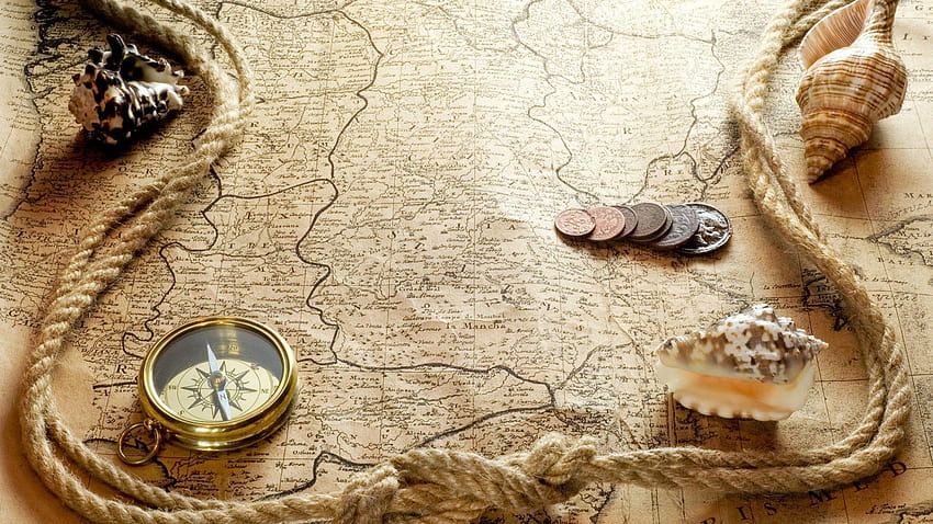 Old Map Backgrounds, travel map background HD wallpaper