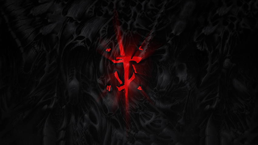 Doom Slayer Symbol black doom eternal doom slayer rip and tear HD  phone wallpaper  Peakpx
