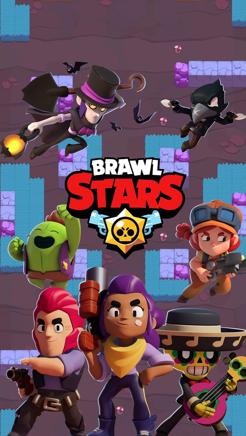 of Brawl Stars 3D Characters : Brawlstars, brawl stars stu HD phone wallpaper