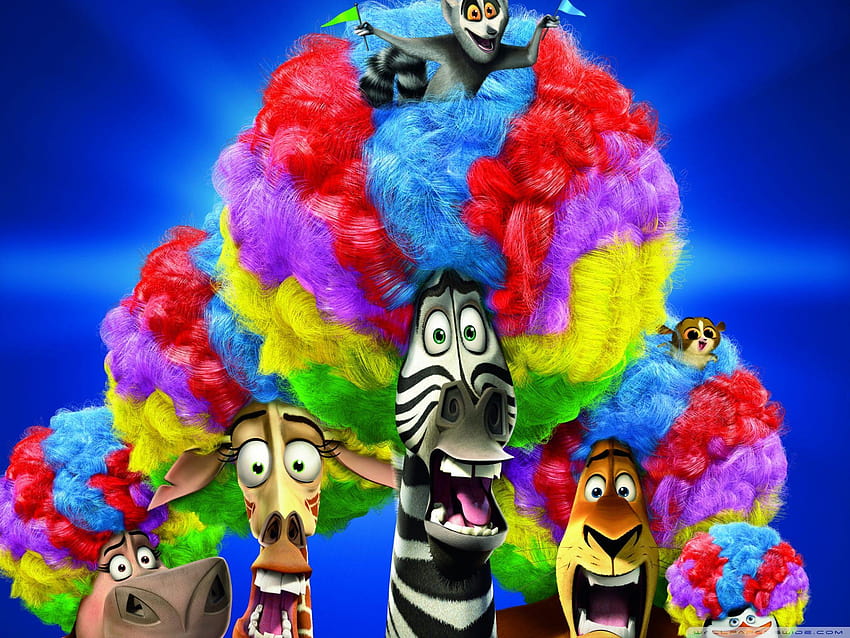 Madagascar 3 Europe's Most Wanted Circus Afro ❤ HD wallpaper