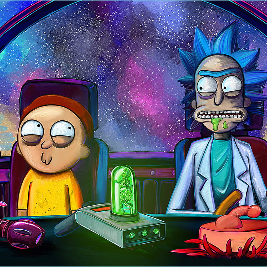 Rick and Morty Wallpaper 4K, 5K, TV series, Rick Sanchez