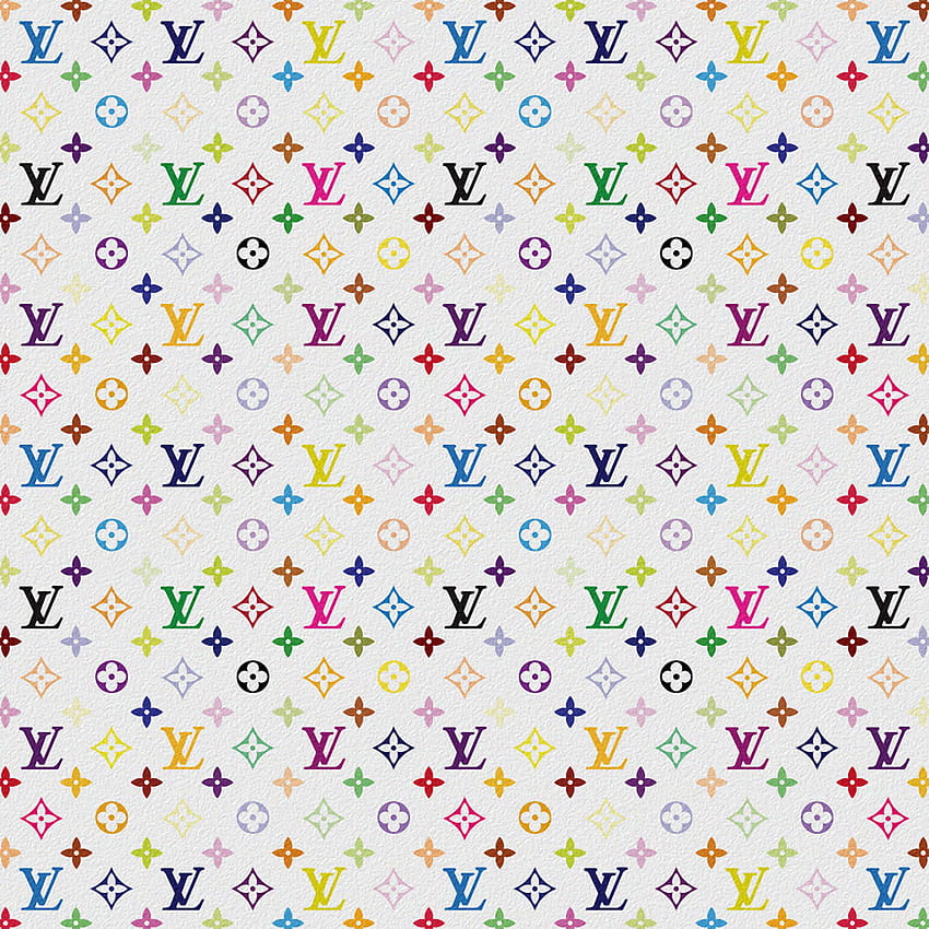 Louis Vuitton Rainbow Background HD phone wallpaper