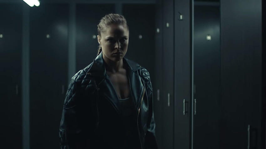 Ronda Rousey erscheint in der WWE 19 Game Commercial HD-Hintergrundbild