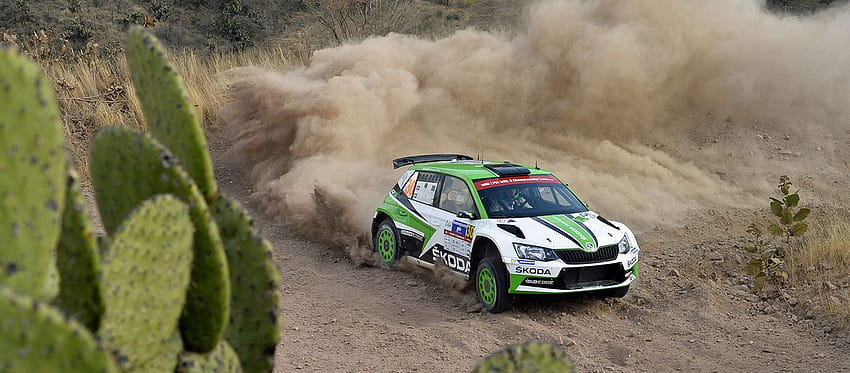 WRC Mexiko: Große Höhen und sengende Hitze in den Bergen HD-Hintergrundbild