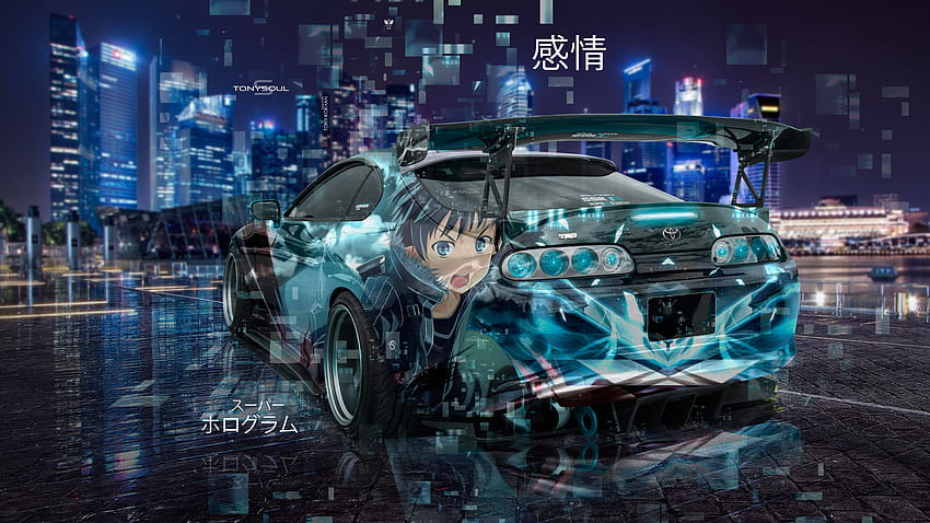 Anime super car HD wallpapers | Pxfuel