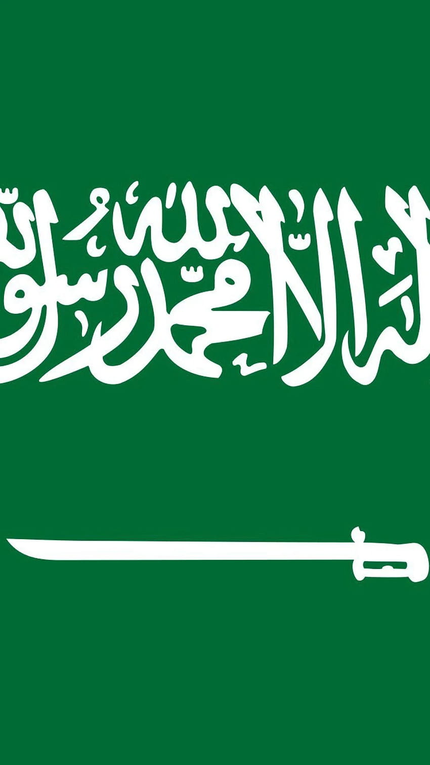 Flaga arabii saudyjskiej iphone, flaga arabii saudyjskiej Tapeta na telefon HD
