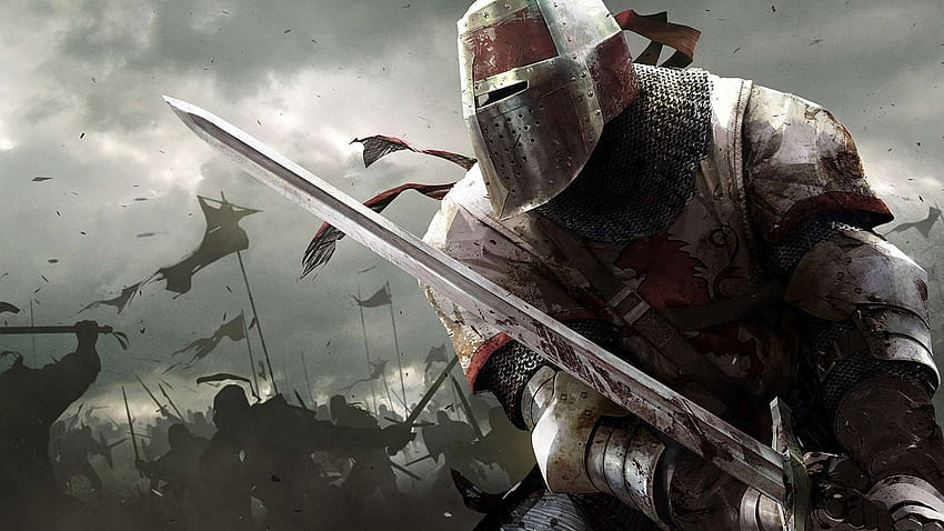 Mittelalterliche Ritter HD-Hintergrundbild