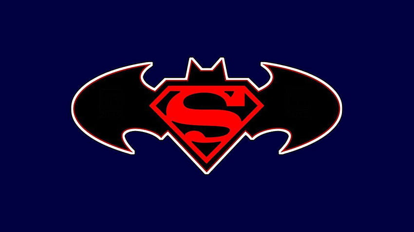 Batman superman logo HD wallpaper | Pxfuel