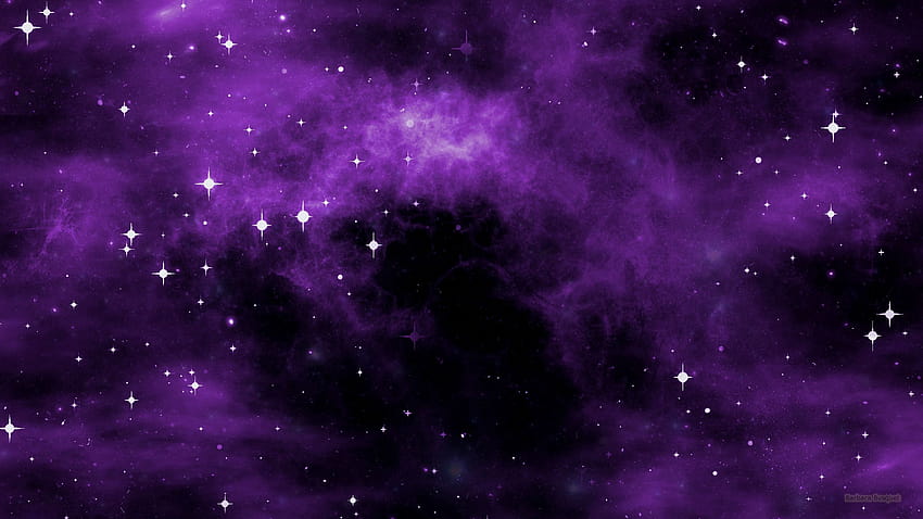 Purple Galaxy on Dog, purple galaxy aesthetic HD wallpaper
