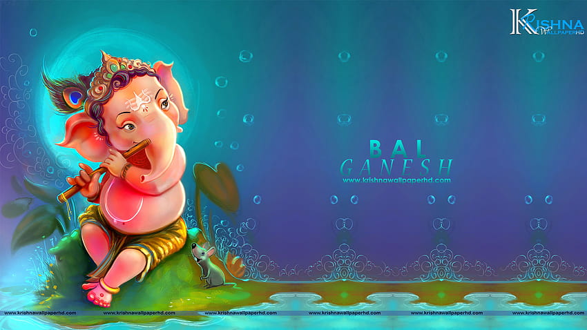 Bal Ganesh Full Size, cartoon ganesh HD wallpaper | Pxfuel