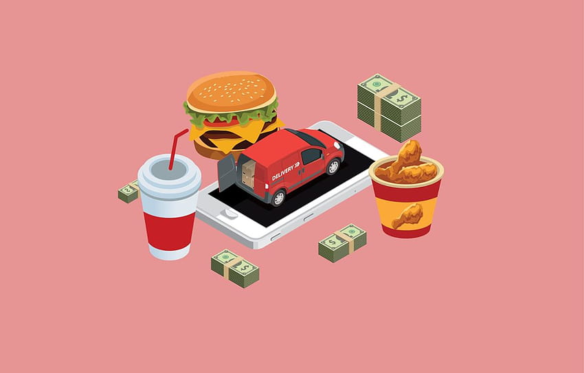 DoorDash adds $500M to food delivery duel with Postmates HD wallpaper