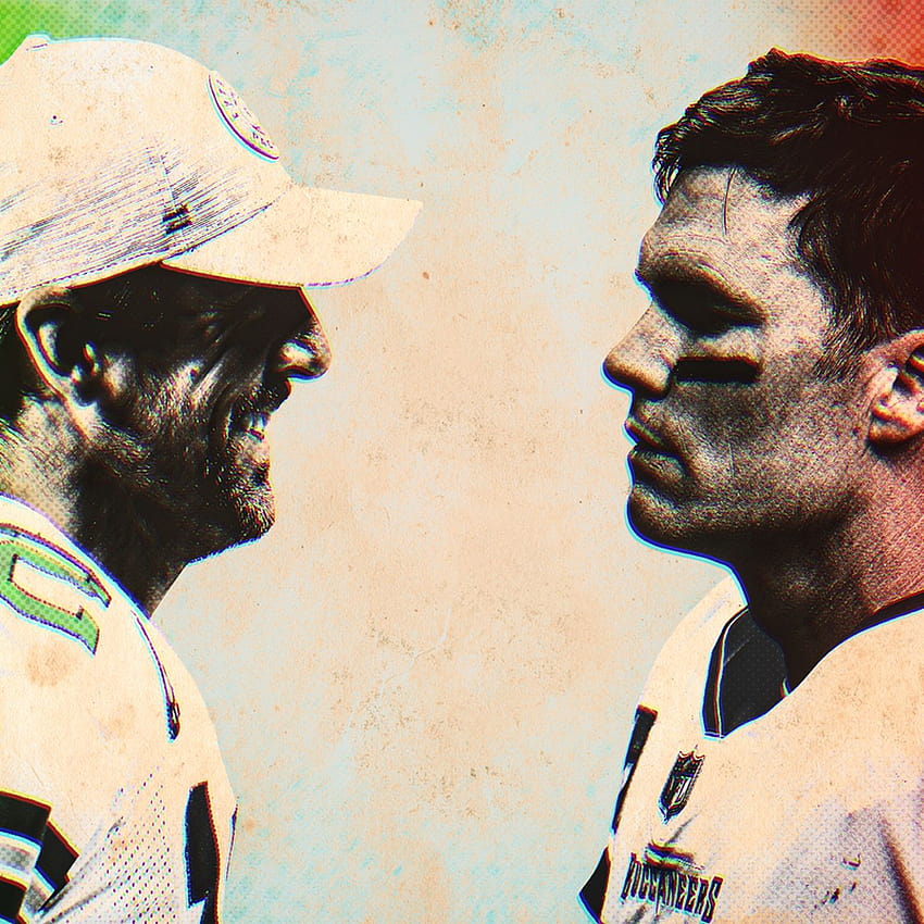 Aaron Rodgers, Tom Brady, and the Lessons From a Strange NFL Season HD phone wallpaper