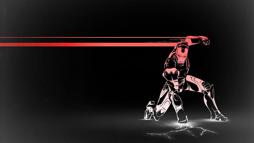iron, Man / and Mobile Backgrounds, retro iron man HD wallpaper