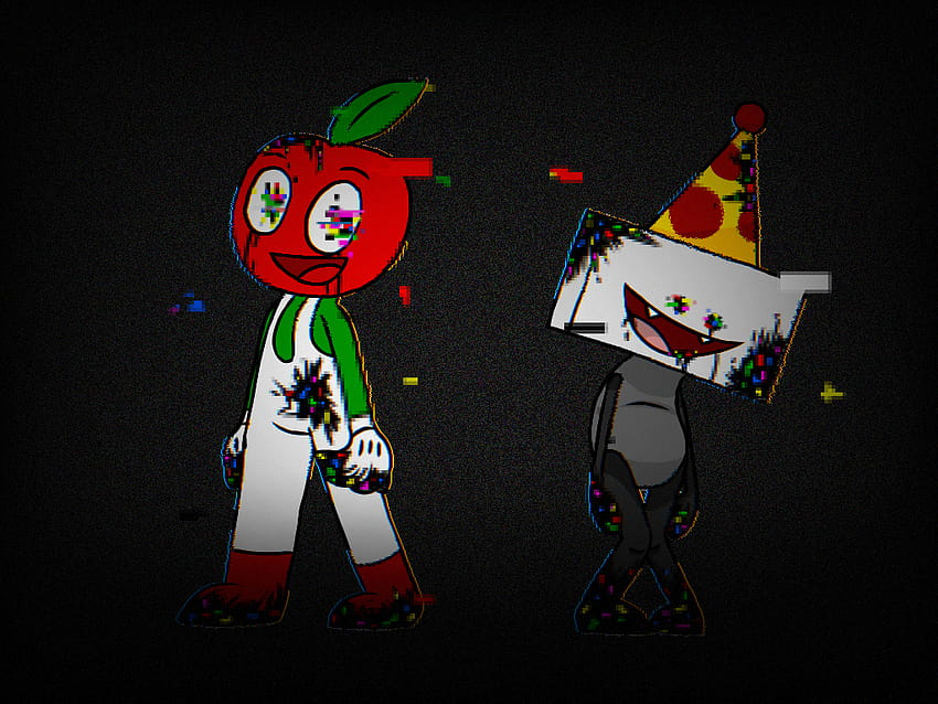 I like Learning with Pibby: Apocalypse, so I made this with Blam and a other character name Andy :V, andys apple farm HD wallpaper
