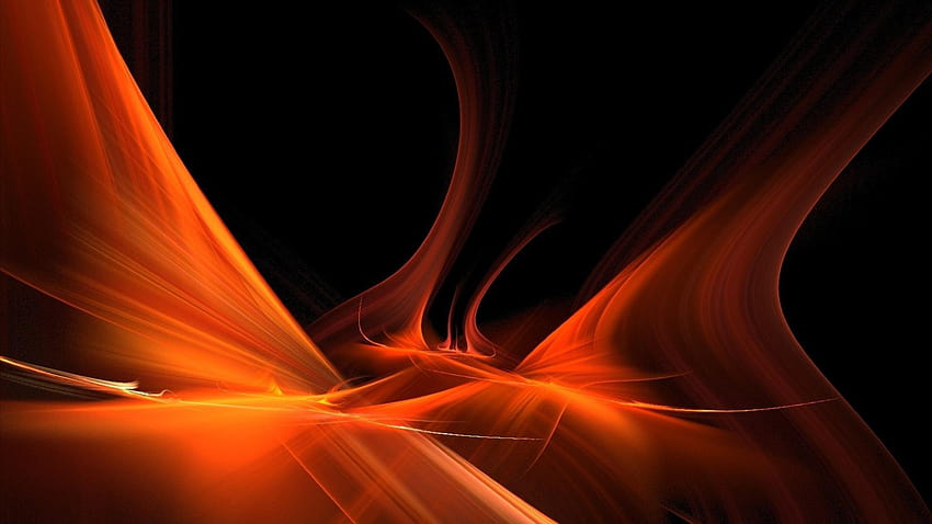 Dark Red Bubbles PPT Backgrounds D, Abstract, Black, Orange 1920x1080, abstract orange HD wallpaper