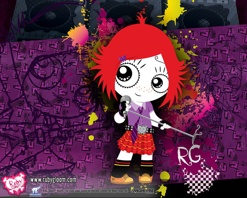 Ruby Gloom Fun Stuff [1280x1024] for your , Mobile & Tablet HD wallpaper