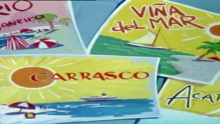 Die drei Caballeros 1945 Erster Teil HD-Hintergrundbild